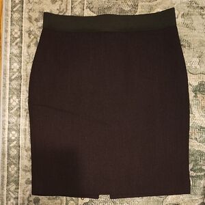 Express Dark Purple Pencil Skirt